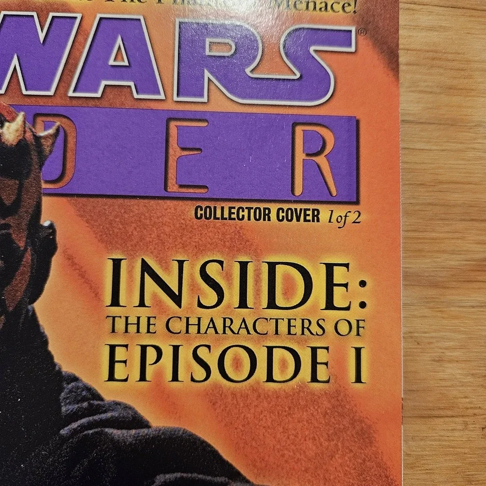 Star Wars Insider Issue 43 MAUL COVER 1 OF 2 SITH Fan Club Subscription